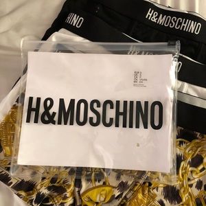 Set of 3 H&MOSCHINO Mens Briefs - Size Small - H&M